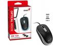 Genius DX-123 Myš, drátová, optická, 1200DPI, 3 tl