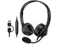 GENIUS headset HS-235U, USB-C, USB, Copilot, délka
