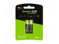 Green Cell Rechargeable Batteries 2x AA HR6 2600mA