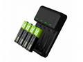 Green Cell Sada nabíječky VitalCharger a 4x dobíje