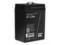 Green Cell AGM VRLA 6V 4.5Ah maintenance-free batt