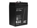 Green Cell AGM VRLA 6V 4.5Ah maintenance-free batt