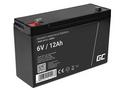 Green Cell AGM VRLA 6V 12Ah maintenance-free batte