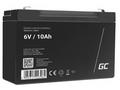 Green Cell AGM VRLA 6V 10Ah maintenance-free batte