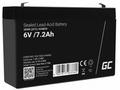 Green Cell AGM VRLA 6V 7.2Ah maintenance-free batt