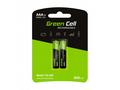 Green Cell Rechargeable Batteries 2x AAA HR03 800m