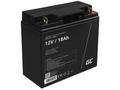 Green Cell AGM VRLA 12V 18Ah maintenance-free batt