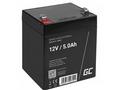 Green Cell AGM VRLA 12V 5Ah maintenance-free batte