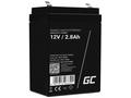 Green Cell AGM VRLA 12V 2.8Ah maintenance-free bat