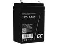 Green Cell AGM VRLA 12V 2.8Ah maintenance-free bat