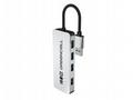Green Cell USB-A 4v1 HUB (4×USB 3.0) – rychlý přen