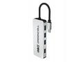 Green Cell USB-C 4v1 HUB (4×USB 3.0) – rychlý přen