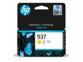 HP Ink Cartridge 937, Yellow, 800 stran
