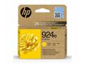 HP Ink Cartridge 924e EvoMore, Yellow, 800 stran
