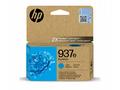 HP 937e EvoMore - Azurová - originální - inkoustov