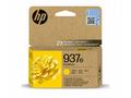 HP Ink Cartridge 937e EvoMore, Yellow, 1650 stran