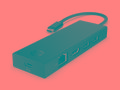 HP Portable USB-C 4K HDMI Hub