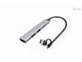 i-Tec USB-A, USB-C Metal HUB 1x USB-C 3.1 + 3x USB