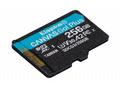 KINGSTON 256GB microSDXC Canvas Go Plus Gen4 200MB