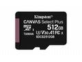 Kingston Canvas Select Plus, Micro SDXC, 512GB, UH