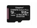 Kingston Canvas Select Plus, Micro SDXC, 512GB, UH