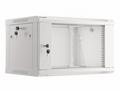 Nástěnný rack 19" 6U 600X450mm šedý flat pack