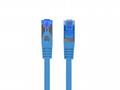 LANBERG Patch kabel cat6A FTP LSZH CCA 10m modrý F