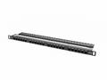 LANBERG PATCH PANEL 24 PORTŮ 0,5U 19" CAT.6 UTP ČE