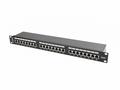 LANBERG PATCH PANEL 24 PORTŮ 1U 19" CAT.6 FTP STÍN