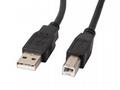LANBERG KABEL USB-A(M)->USB-B(M) 2.0 1,8 M ČERNÝ 