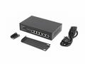 LANBERG SWITCH 4X 100MB POE+, 2X 100MB UNMANAGED R