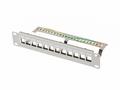 LANBERG PATCH PANEL 12 PORTŮ 1U 10" FTP PRO MODULY