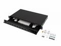LANBERG 19" 1U OPTICKÝ PATCH PANEL 12XSC DUPLEX, 1