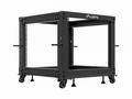 LANBERG OTEVŘENÝ RACK 9U 19" 600X600-1100 NASTAVIT
