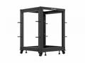 LANBERG OTEVŘENÝ RACK 15U 19" 600X600-1100 NASTAVI