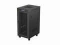 19" VOLNĚ STOJÍCÍ RACKOVÁ SKŘÍŇ 24U 600X800 ČERNÁ 