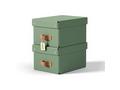 LEITZ úložný box, karton, velikost S, 2 ks zelený