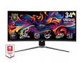 MSI MPG, 341CQPX, 34,2", QD-OLED, wQHD, 240Hz, 0,0