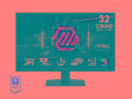 MSI MAG, 322UPF, 32", IPS, 4K UHD, 160Hz, 1ms, Bla