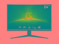 MSI Gaming monitor G24C6 E2 23,6" VA zakřivený, FH