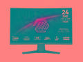 MSI MAG, 244C, 23,6", VA, FHD, 180Hz, 1ms, Černá, 