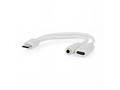 Nedis CCGB64922WT01 - USB-C Adaptér| | USB-C™ Zást