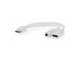 Nedis CCGB64922WT01 - USB-C Adaptér| | USB-C™ Zást