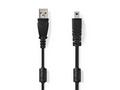 NEDIS kabel USB 2.0, zástrčka USB-A - zástrčka UC-