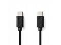 NEDIS kabel USB 2.0, zástrčka USB-C - zástrčka USB