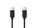NEDIS kabel USB 2.0, zástrčka USB-C - zástrčka USB