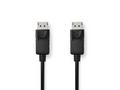 NEDIS kabel DisplayPort, zástrčka DisplayPort - zá