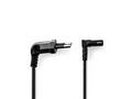 NEDIS napájecí kabel pro adaptéry, Euro zástrčka -