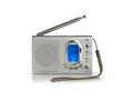 Nedis RDWR1000GY- FM Rádio Přenosné | AM, FM, SW |