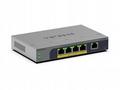 Netgear 5PT GIGABIT UNMANAGEABLE PLUS SWITCH W, PO